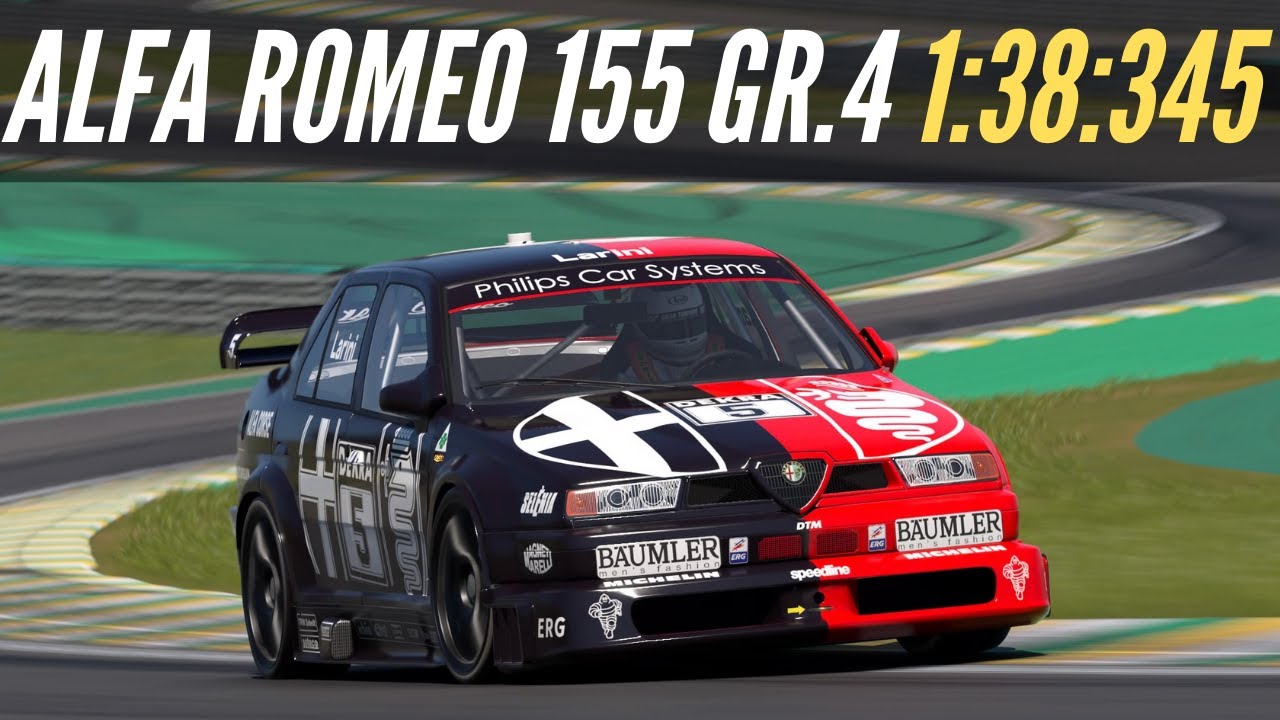 Gran Turismo 7: Daily Race Interlagos | Alfa Romeo 155 Gr. 4 Hotlap [4K ...