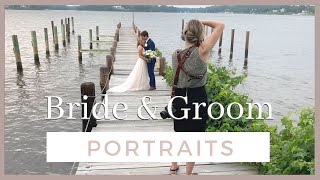 Wedding Photography Behind the Scenes: Bride and Groom Portraits