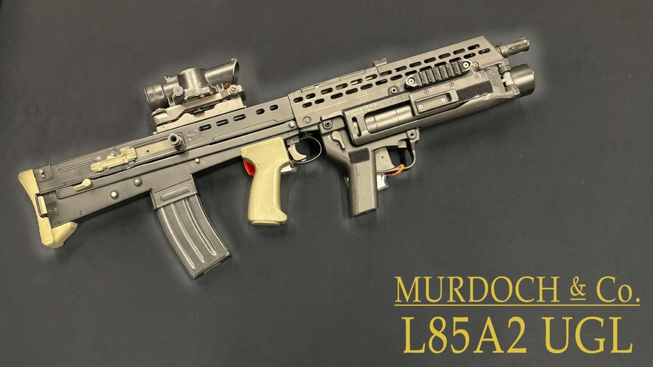 SA80 / L85 UGL Rifle and Veteran Experience - YouTube