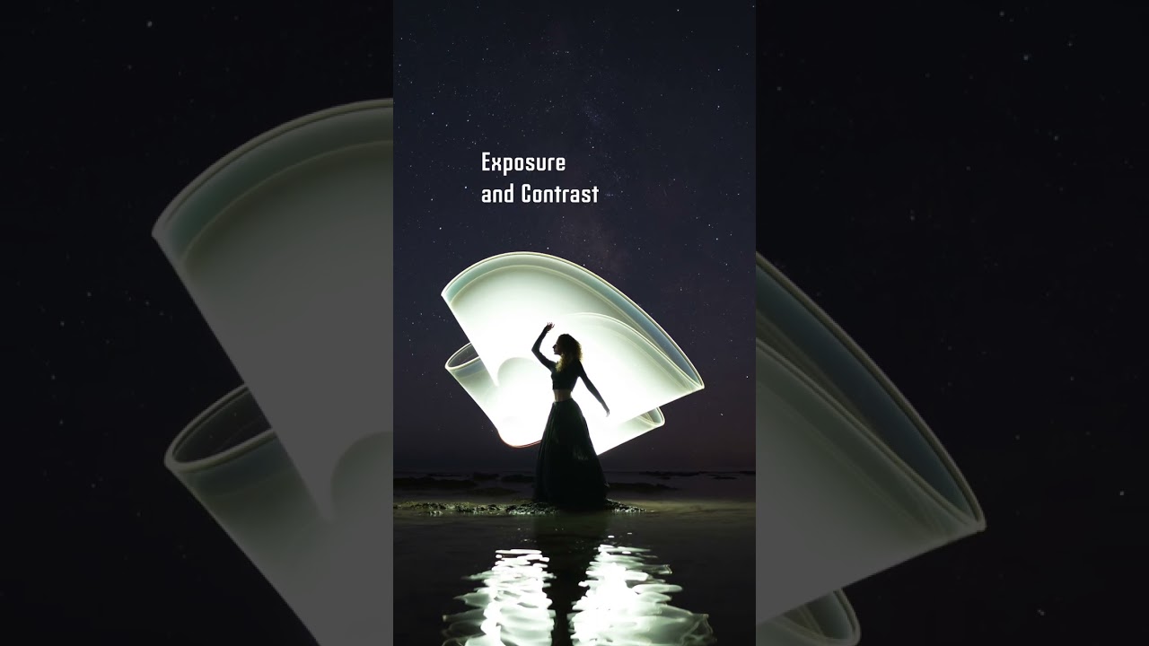 My editing process - light painting and the Milky Way