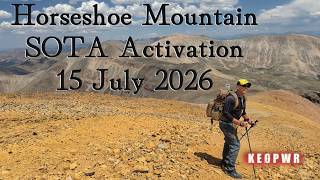 Horseshoe Mountain SOTA Activation 15 July 2026