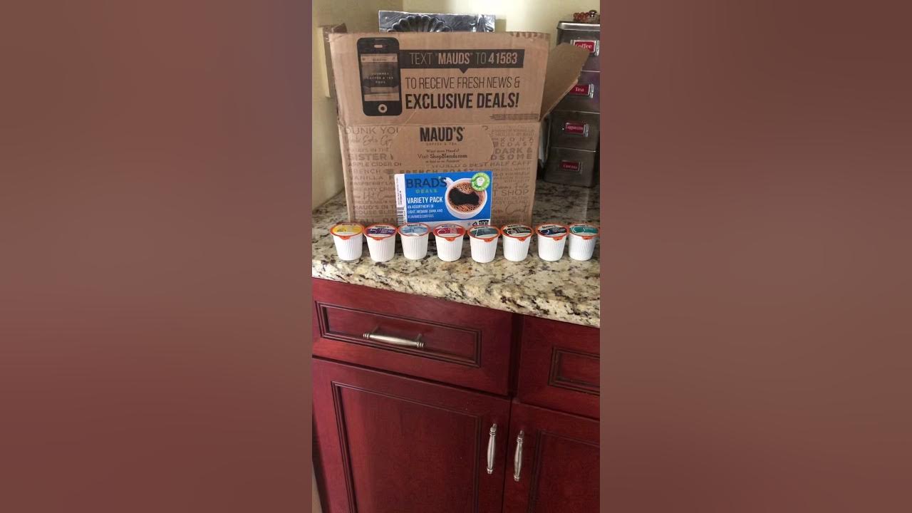 Review Brad’s Variety Pack Maud’s Coffee Pods YouTube