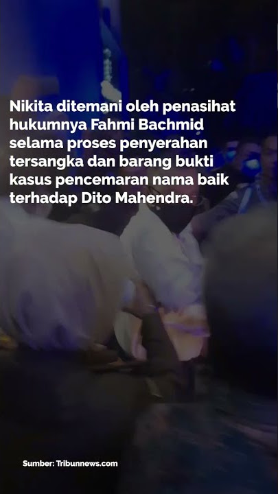 Ngamuk Saat Ditahan, Nikita Mirzani: Siapa Dito Mahendra, Berapa Kalian Dibayar