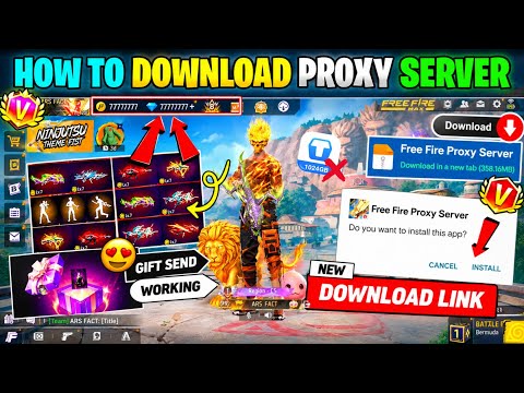 V-VIP Proxy Server ☠️🔥Proxy Server Kaise Download Karen || How To Download Proxy Server Free Fire