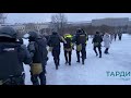 Задержание журналиста при освещении акции 23 января в Санкт-Петербурге