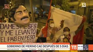 Perú: Gobierno de Merino cae después de cinco días