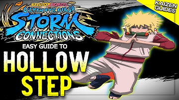 How to hollow step in Naruto Storm Connections