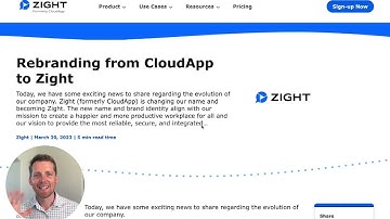 Zight Rebrand Announcement by CEO Scott Smith