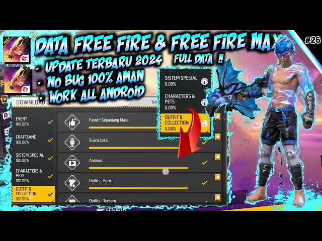 Quick Way to Download FF Max Data & FF Data 2024! | Full Expansion Pack FF Data After Update class=