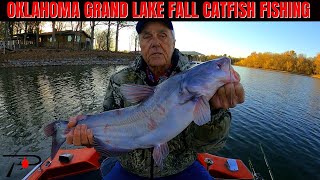 Grand Lake Fall Catfish Fishing