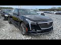 A BRAND NEW $100,000 CADILLAC CT6 V ENDS UP AT COPART! *TWIN TURO V8*