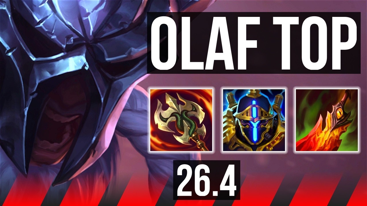 OLAF vs AATROX (TOP) | KR Master | 26.4