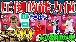 【圧倒的】総合値99の超絶能力値のベッカム新登場！ユナイテッドベッカムとも徹底比較！カシージャス＆グティはあの数値が鬼？！ 1/21レアルIMレベマ比較【ウイイレアプリ2021】