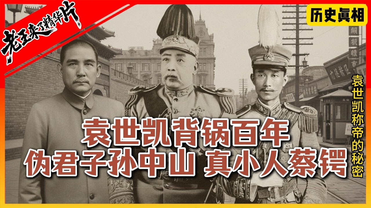 袁世凯的“五大罪状”全是抹黑？揭开孙中山的中日密约与蔡锷的真面目