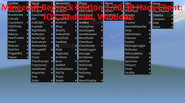 Minecraft Bedrock Edition 1.20.30 Hack Client: IOS, Android, Windows