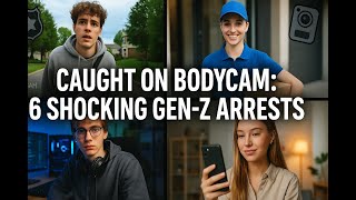 Caught on Bodycam  6 ‘Shocking’ Gen Z Arrests#crimeinvestigation #crime #truecrimecommunity