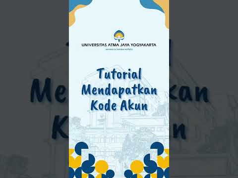 Tutorial Mendapatkan Kode Akun saat Pendaftaran PMB TA. 2022/2023 di Website UAJY