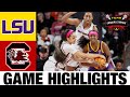 #1 South Carolina vs #9 LSU Highlights | NCAA Women