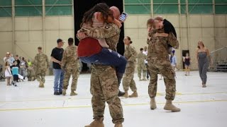 Soldiers Coming Home Surprise Compilation 2016 - 49
