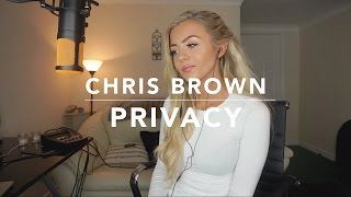 Chris Brown - Privacy (Female Version) | Cover chords