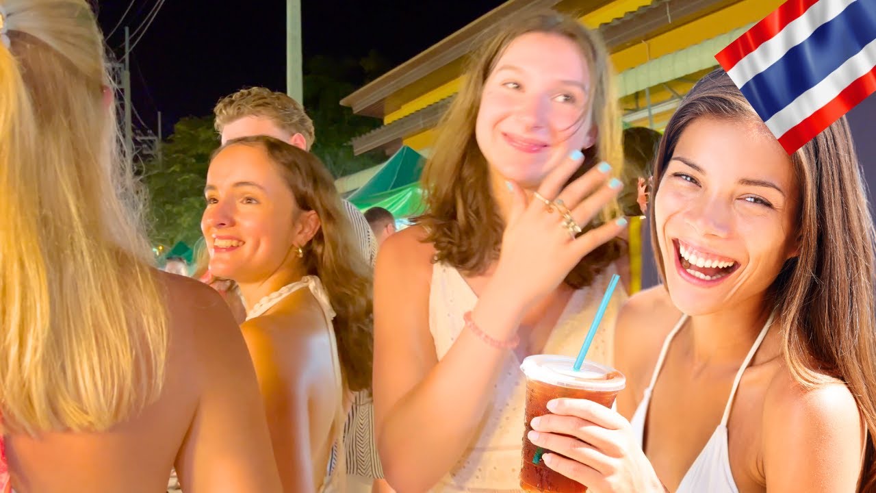 Koh Samui Thailand Bophut Beach Fisherman's Village Walking Tour 2025