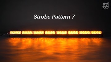 Xprite Amber 35.5" 32 LED Traffic Advisor Strobe Light Bar Kit Introduction and Display(2019!)
