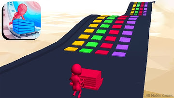 Stack Colors 💕⭐️🌈 - Max Level Gameplay Walkthrough - Android IOS #1