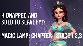 KIDNAPPED & SOLD AS A SLAVE? Magic Lamp Chapter 1 Stage 1,2,3 Walkthrough - Dress Up! Time Princess