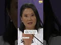 Carlos Monge: Keiko Fujimori es la presidenta de un Ejecutivo que perdió poder