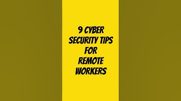 9 Cybersecurity Tips Every Remote Worker Needs to Know | Hoplon InfoSec  #cybersecurity  #infosec