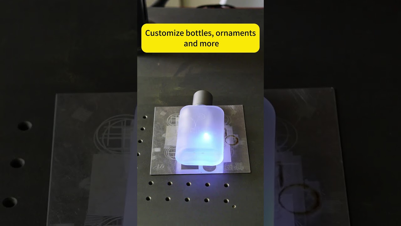 Glass Engraving with a UV Laser – No Cracks, Just Clean Detail