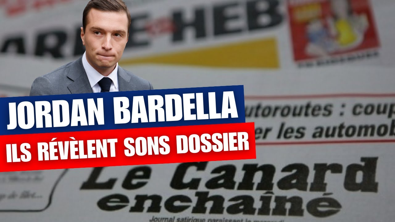JORDAN BARDELLA SON DOSSIER SCOLAIRE RÉVÉLÉ Charbofficiel2 YouTube