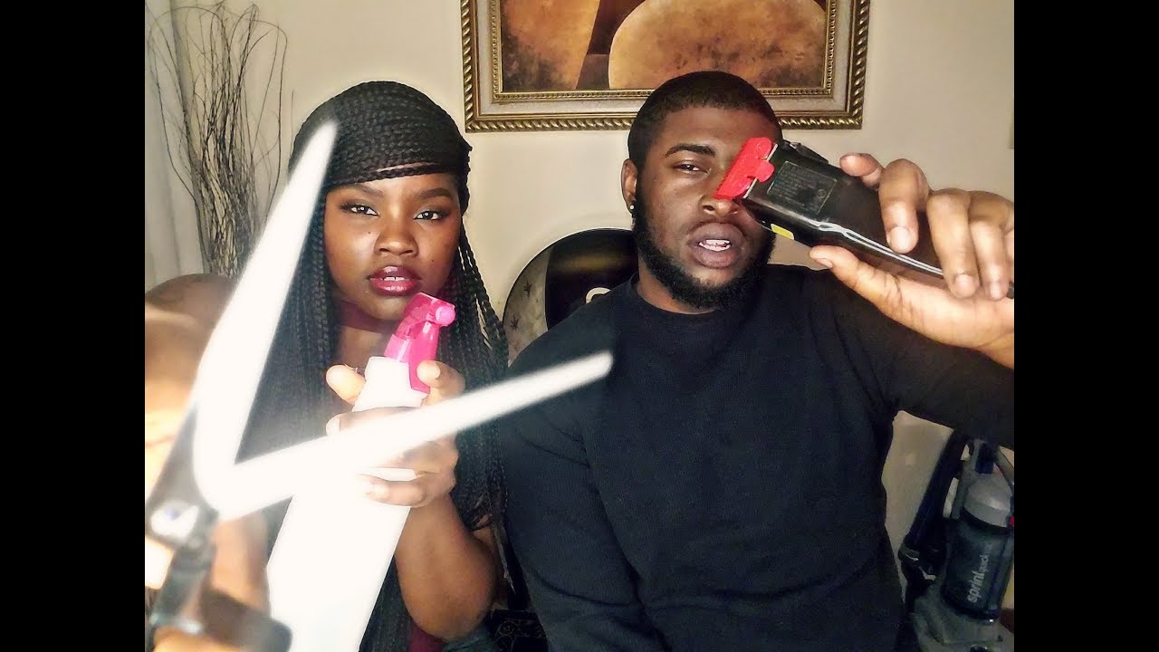 -HIGHLY REQUESTED- Haircut and Beard Shave Roleplay Asmr (NO GUM CHEWING) 💇🏾💆🏽 Enjoy My Loves