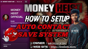 𝗛𝗼𝘄 𝘁𝗼 𝗘𝗻𝗮𝗯𝗹𝗿 𝗔𝘂𝘁𝗼 𝗖𝗼𝗻𝘁𝗮𝗰𝘁 𝗦𝗮𝘃𝗲 𝗶𝗻 𝗠𝗢𝗡𝗘𝗬 𝗛𝗘𝗜𝗦𝗧 𝗠𝗗 𝗕𝗢𝗧 2025 [ #freebots ] 🎁✨