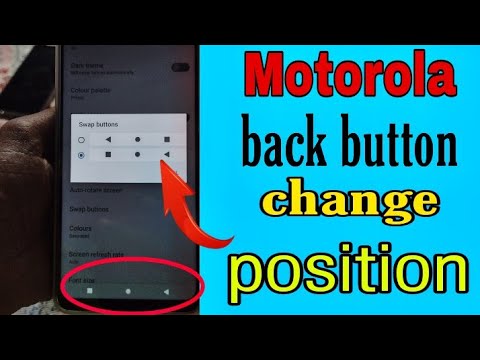 motorola back button change / motorola back button right side swap, moto g22 back button setting