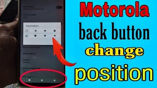 motorola back button change / motorola back button right side swap, moto g22 back button setting screenshot 3