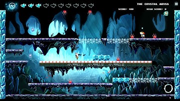 Sharks vs Robots (Manic Miner Remake) Level 1 - Gameplay