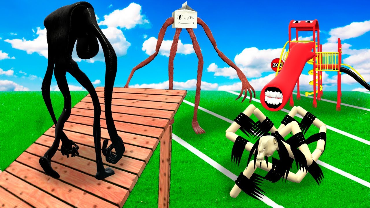 ¿Quién tiene el MEJOR SALTO de las CRIATURAS de TREVOR HENDERSON? - Garry's Mod