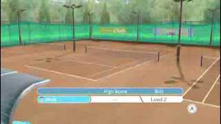 Tennis Training - Wii Sports Club - Wii U Fitness