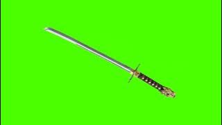Samurai sword green screen #samurai #sword #greenscreen