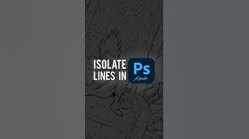 EASY Photoshop Trick! Isolating Lines
