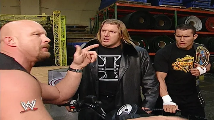 Sheriff Stone Cold Threatens To Run Down Evolution With His ATV!