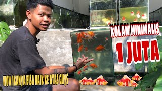 Only 1 million can make a minimalist pool - there's an upside-down aquarium, you know