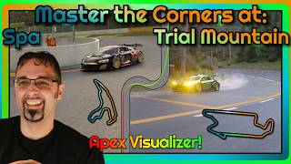 Celebrity GT7 Led's Lap Guides: Race B -Spa / Race C - Trial Mountain Reverse Profile