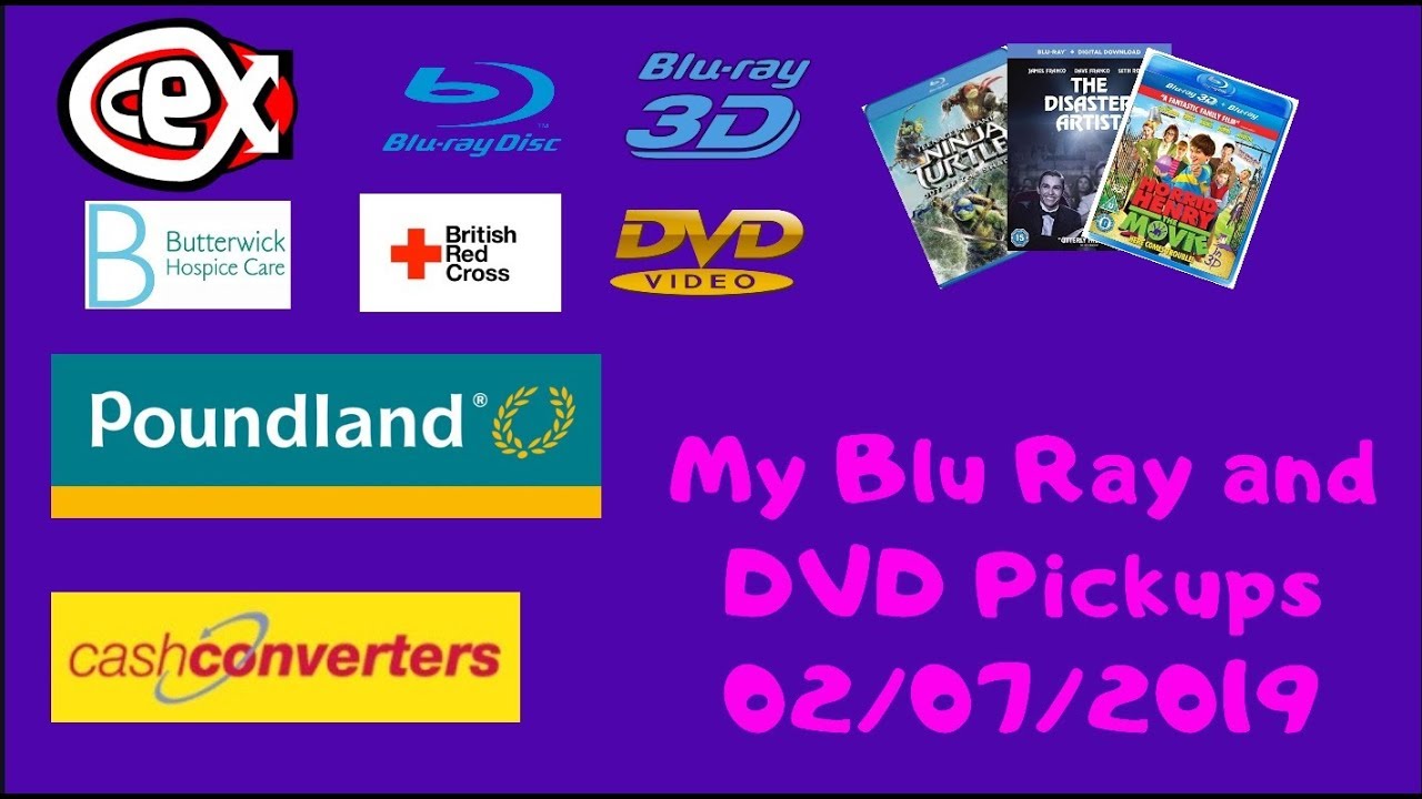 Last weeks Pickups. Blu Rays & DVD's. Carboot Sale, CEX, Zoom, Cash