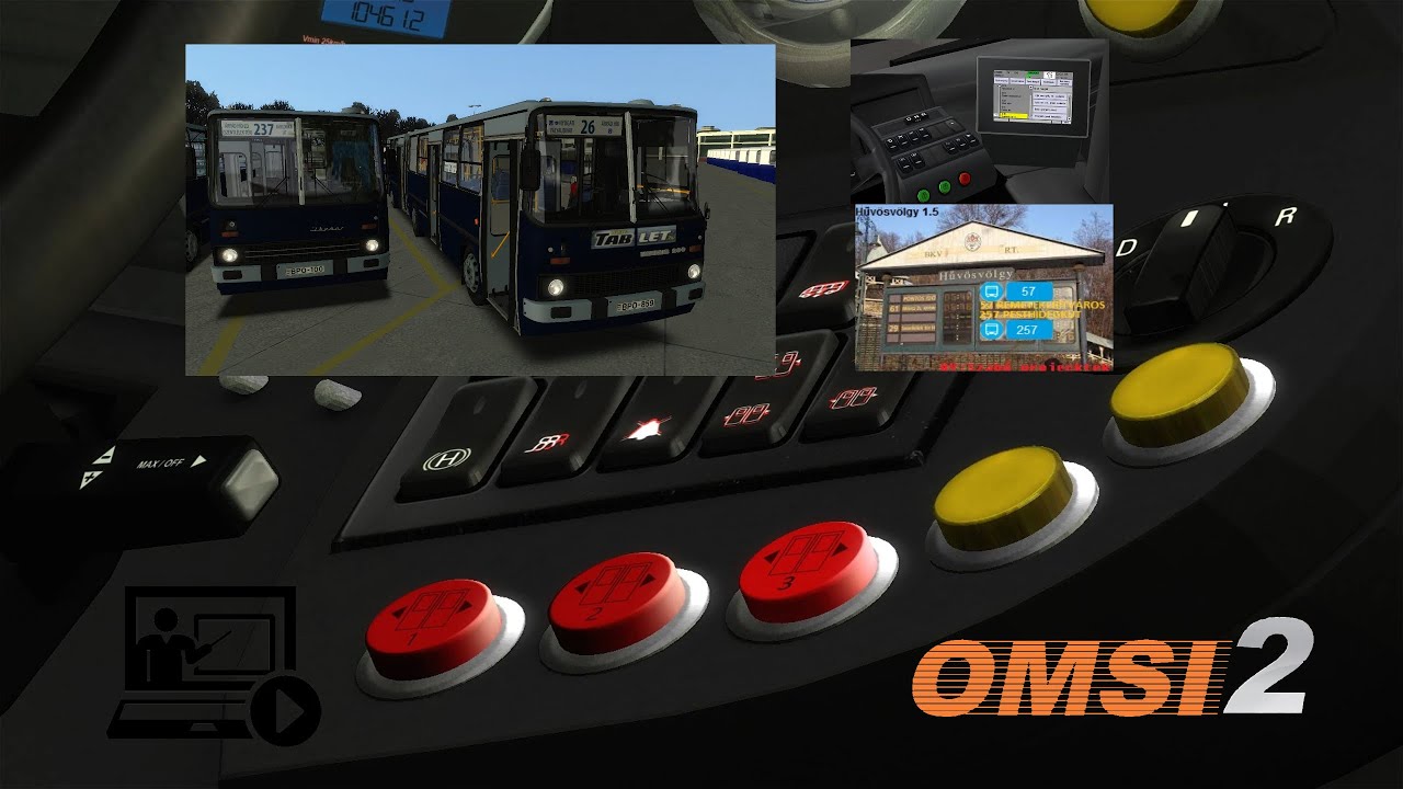 OMSI 2 Tutorials #2 | Pályák,Buszok és a futár telepítése, bemásolása