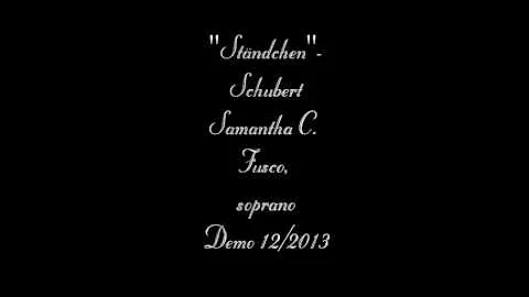 "Stndchen"-Schub...  Samantha Christina Fusco Demo...