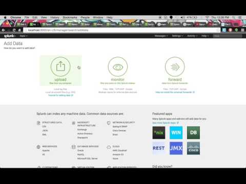 Vidéo: Comment ajouter des journaux à Splunk ?