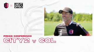 John Hackworth ahead of CITY2's match against Colorado
