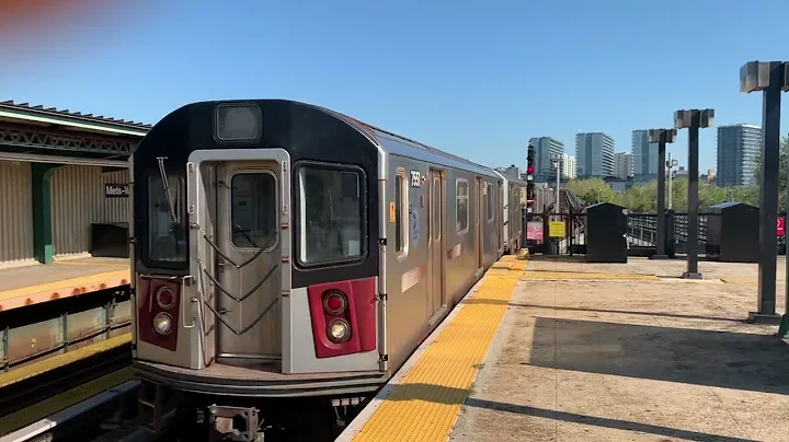 NYC Subway: R188 7 Train action at Mets-Willets Point